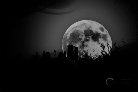 高清月亮PS素材下载-玩吧资源站