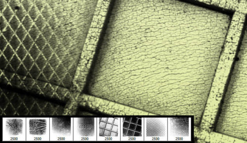 8种汽车上的皮革纹理效果PS笔刷-玩吧资源站