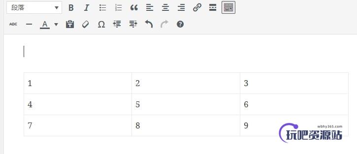粘贴Excel表格到WordPress