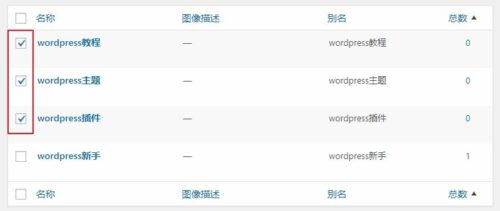 WordPress如何批量删除无用的标签-玩吧资源站