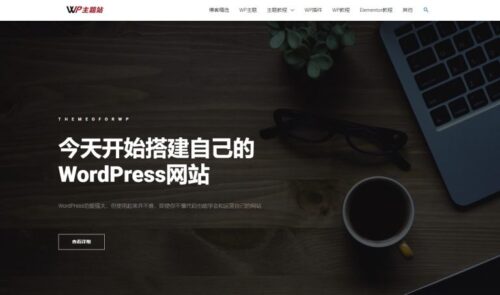 Elementor设计WordPress网站首页教程-玩吧资源站