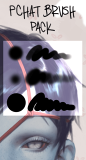 3个插画艺术笔触Photoshop素材下载-玩吧资源站