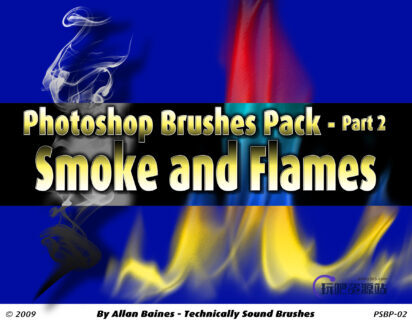 高清火焰、火苗PS笔刷-玩吧资源站