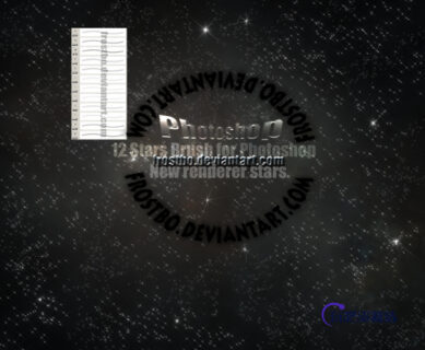 浩瀚星空、宇宙背景纹理PS笔刷-玩吧资源站