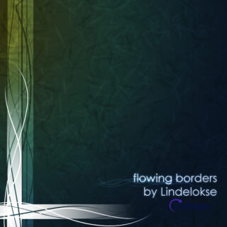 线条边框饰品PS笔刷素材-玩吧资源站