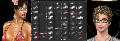超级CG笔触绘画画笔PS素材-玩吧资源站