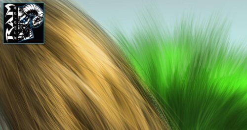 细腻头发、毛发、人体发丝PS笔刷-玩吧资源站