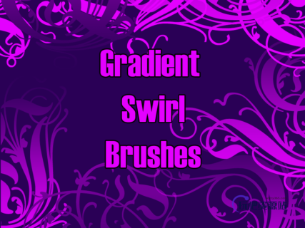 典雅、高贵印花图案笔刷PS素材下载-玩吧资源站