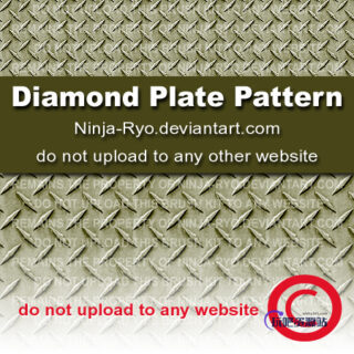 钢板花纹纹理图案、铁板材质纹理PS笔刷下载（pat文件格式）-玩吧资源站