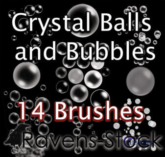 14种水中泡泡、气泡、水泡Photoshop泡泡笔刷-玩吧资源站