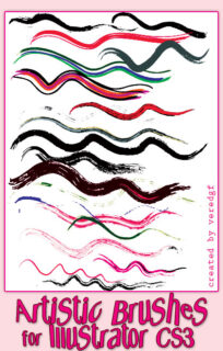 人工智能Illustrator画笔笔刷素材-玩吧资源站