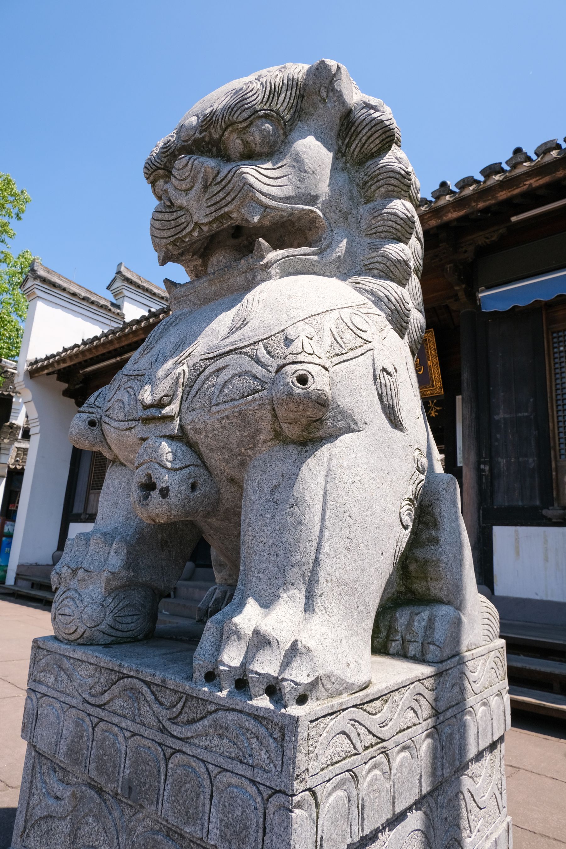 石狮子特写照片、中国石狮子照片免费下载（可以免费商用）