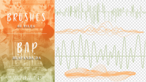 电磁波、波形图、峰谷图PS笔刷素材-玩吧资源站