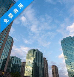 写字楼与蓝天、商业与天空背景图片免费下载（免费正版照片）-玩吧资源站