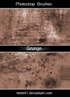 墙面、地面破旧、陈旧纹理表层PS笔刷下载-玩吧资源站