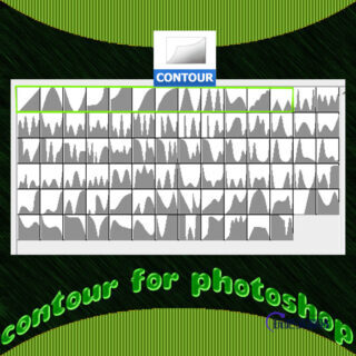 波形图图案PS笔刷素材-玩吧资源站