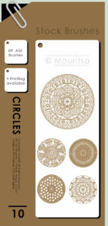 复古式古典印花Photoshop经典花纹笔刷-玩吧资源站