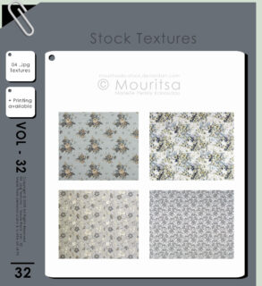 温馨的家庭壁画、花纹墙纸纹理Photoshop笔刷素材（JPG图片素材）-玩吧资源站