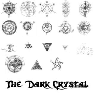 酷炫魔法阵、神秘阵图、宗教神秘图案PS笔刷下载-玩吧资源站