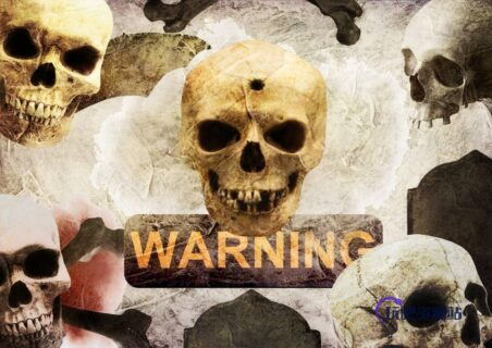 真实的骷髅头、人体头颅图案Photoshop笔刷素材-玩吧资源站