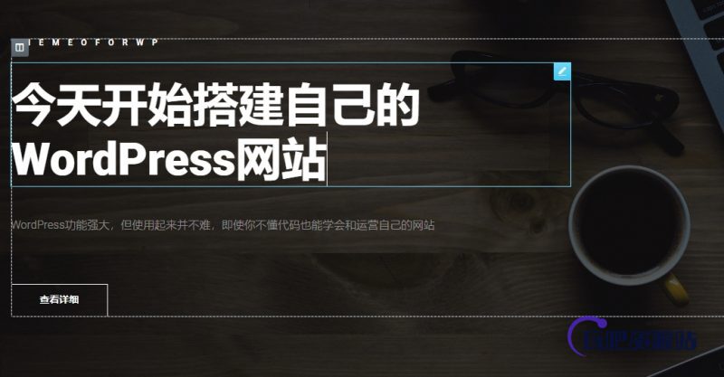 图片[7]-Elementor设计WordPress网站首页教程-玩吧资源站
