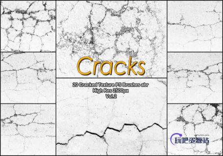 20种民族特色文化图腾、花纹图案PS笔刷下载-玩吧资源站