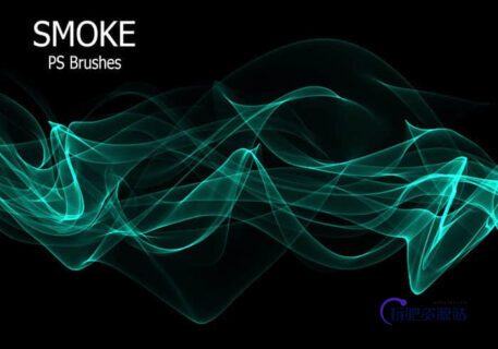 20种新型烟雾效果、香烟烟气PS笔刷下载-玩吧资源站