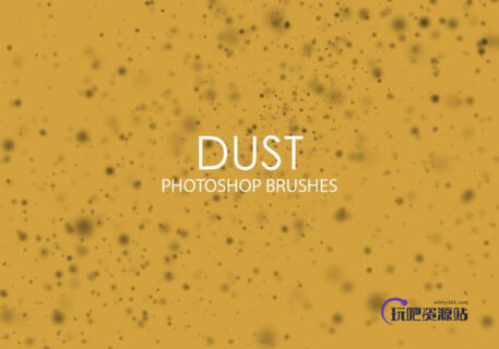 15个高质量的灰尘、尘埃效果PS笔刷下载-玩吧资源站