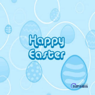 卡哇伊复活节元素PS彩蛋笔刷素材-玩吧资源站