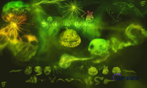 自制式CG绘画笔刷素材下载-玩吧资源站