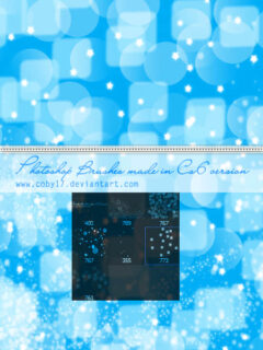 闪烁的星星梦幻场景背景PS笔刷素材-玩吧资源站