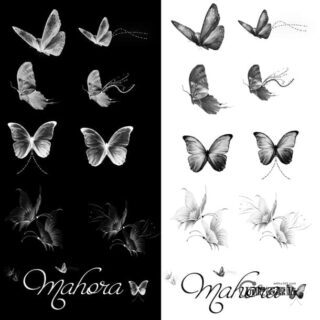 精灵蝴蝶Photoshop笔刷下载-玩吧资源站