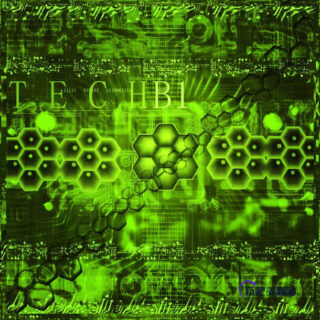 数字科技蜂窝空Photoshop笔刷下载-玩吧资源站