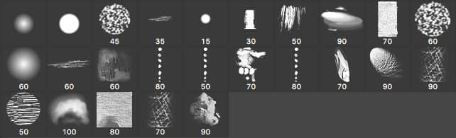 25个可以免费商业用途的Photoshop笔刷套装包下载（含.TPL工具预设）