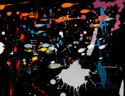 真实油漆滴溅、飞溅PS笔刷下载-玩吧资源站