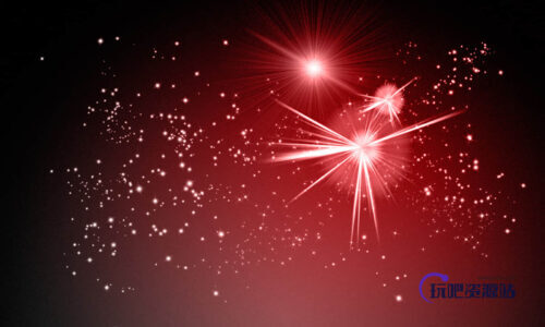 星光、闪光效果Photoshop笔刷素材-玩吧资源站