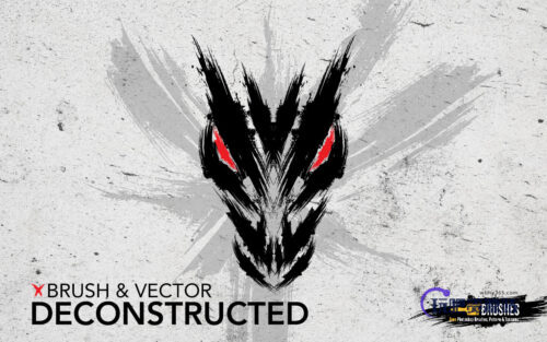 抽象刷子痕迹、涂痕素材PS笔刷下载-玩吧资源站