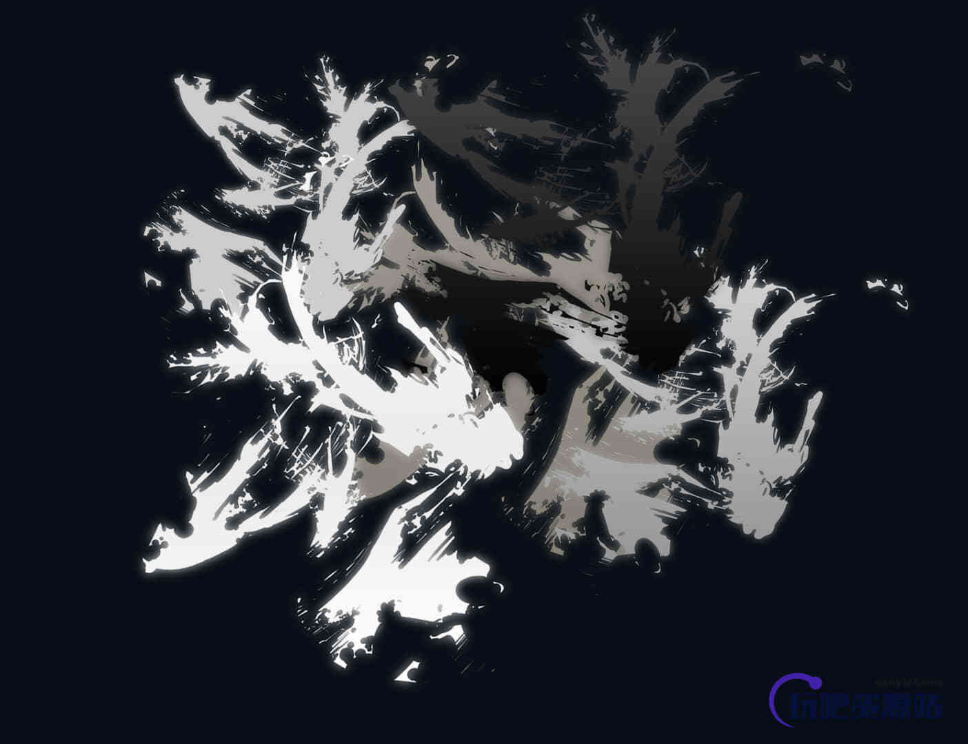 组合污渍刷子Photoshop笔刷下载