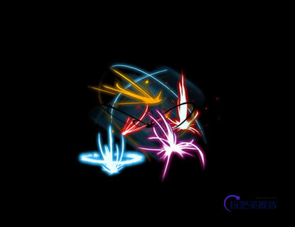 炫酷光影线条、光影划线PS笔刷下载-玩吧资源站