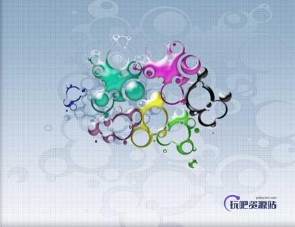 泡沫、泡泡、气泡叠影PS笔刷素材下载-玩吧资源站