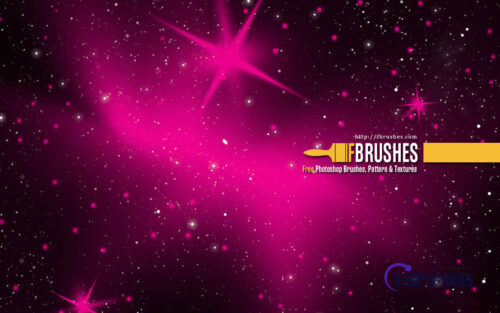 灿烂星河宇宙、天空星云Photoshop笔刷下载-玩吧资源站