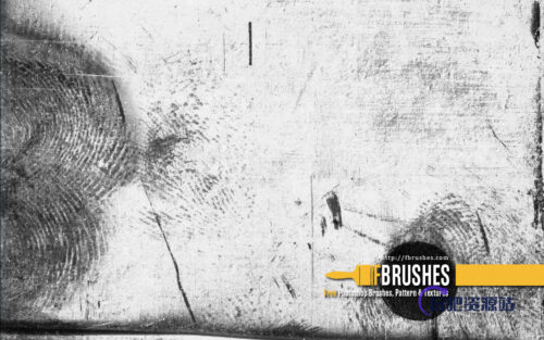 人体指纹纹理素材PS笔刷下载-玩吧资源站