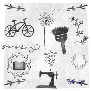 15种卡哇伊手绘涂鸦Photoshop美图笔刷素材下载-玩吧资源站