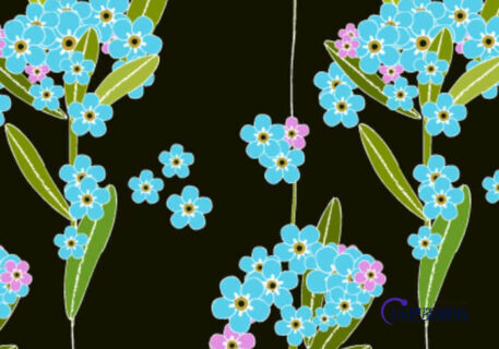 植物花纹图案Photoshop无缝填充图案底纹素材.pat 免费下载-玩吧资源站