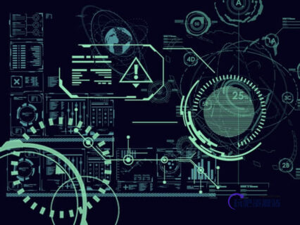 时尚未来数字科技效果元素Photoshop装饰笔刷-玩吧资源站