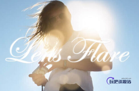 照片美化光斑、光晕、背景虚化Photoshop散景笔刷-玩吧资源站