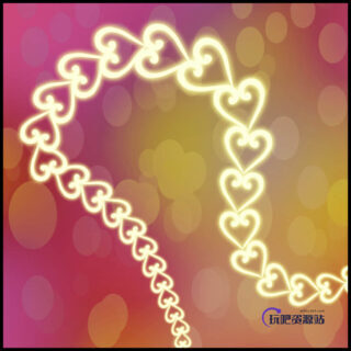 爱情锁链素材photoshop笔刷下载-玩吧资源站