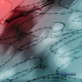 手绘锁链图案Photoshop笔刷素材-玩吧资源站