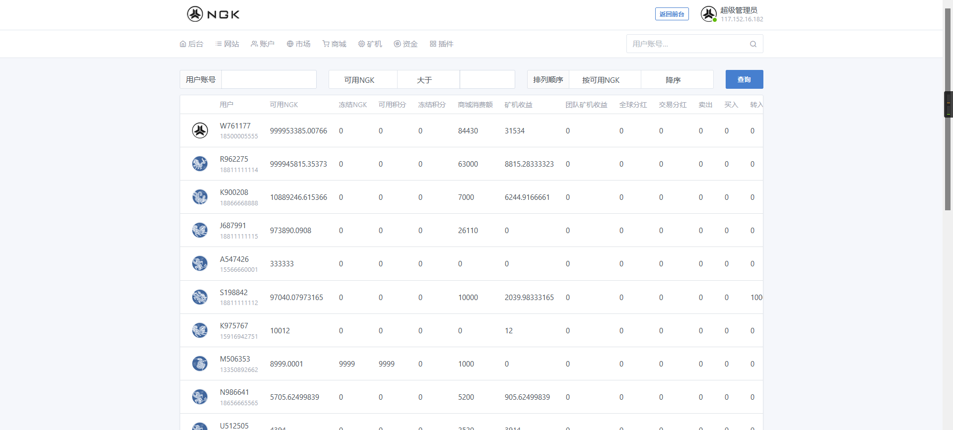 图片[2]-最新NGK区块链源码/NGK矿机挖矿源码/NGK公链程序/数字钱包点对点交易模式/算力-玩吧资源站