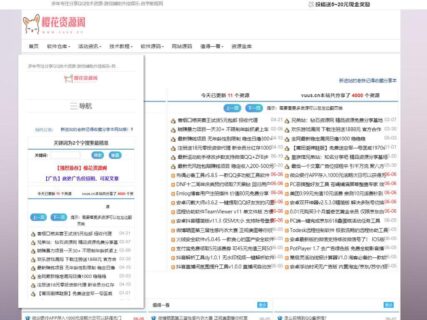 Emlog模板 肆飞仿大表哥网_带模板设置_亲测-玩吧资源站